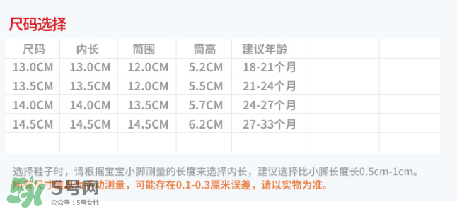 mikihouse涼鞋尺碼對(duì)照表 mikihouse涼鞋尺碼怎么選？