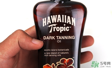 hawaiian tropic夏威夷美黑油黑鬼油怎么用？