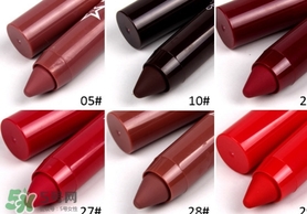 miss rose口紅怎么樣？miss rose口紅色號試色