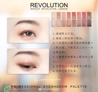 makeup revolution眼影怎么樣？makeup revolution眼影好用嗎？