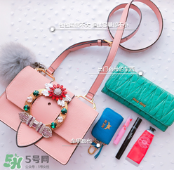 miumiu miulady尺寸多大？miulady寶石包尺寸介紹
