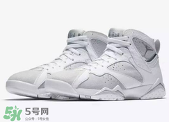 air jordan 7 pure platinum多少錢？AJ7白銀配色專柜價(jià)格