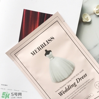 merbliss婚紗面膜怎么用？merbliss婚紗面膜要洗嗎？
