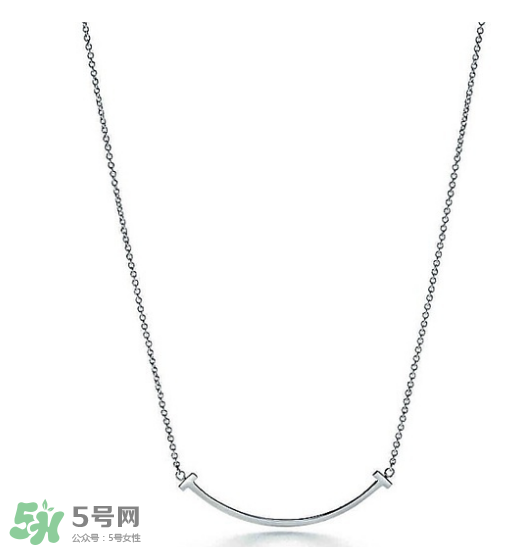 Tiffany t笑臉項鏈專柜價格 Tiffany t項鏈多少錢？