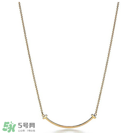 Tiffany t笑臉項鏈專柜價格 Tiffany t項鏈多少錢？
