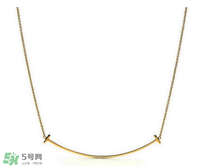 Tiffany t笑臉項鏈專柜價格 Tiffany t項鏈多少錢？