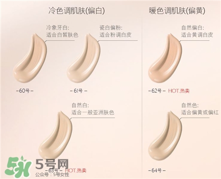 雅詩蘭黛沁水粉底液色號(hào)選擇 雅詩蘭黛沁水粉底液試色