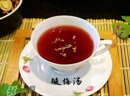酸梅湯不能和什么一起吃？酸梅湯和什么食物相克？
