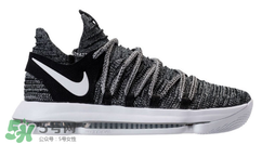nike kd 10 oreo多少錢？耐克杜蘭特10代奧利奧配色專柜價(jià)格