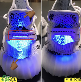 adidas yeezy 350 v2 boost zebra白斑馬真假怎么分辨？