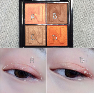 novo眼影好用嗎？novo眼影試色與用法