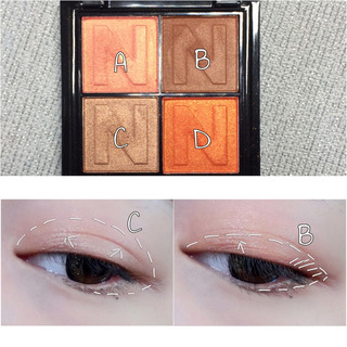novo眼影好用嗎？novo眼影試色與用法