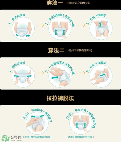 拉拉褲怎么穿？拉拉褲使用方法