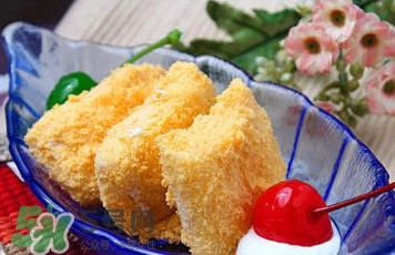 油炸冰淇淋為什么不化？油炸冰淇淋的做法