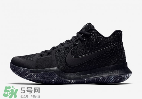 nike kyrie 3 triple black耐克歐文3代純黑配色什么時(shí)候發(fā)售？