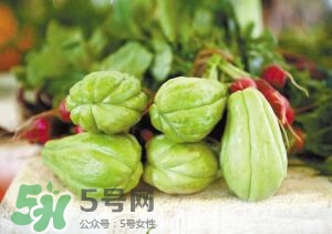 佛手瓜孕婦可以吃嗎？佛手瓜與什么食物相克