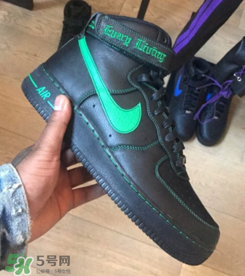 vlone與nike air force 1high聯(lián)名款運動鞋配色有哪幾種？