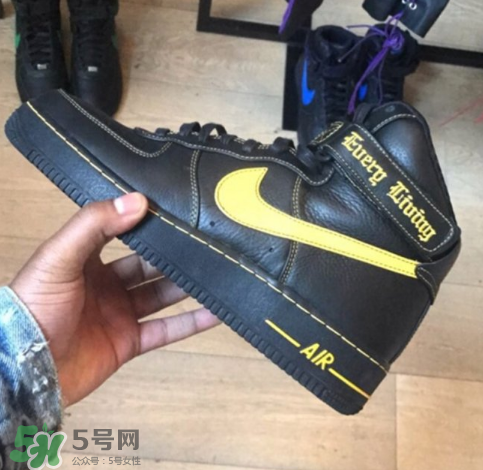 vlone與nike air force 1high聯(lián)名款運動鞋配色有哪幾種？