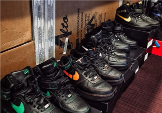 vlone與nike air force 1high聯(lián)名款運(yùn)動鞋配色有哪幾種？