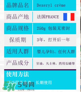 dexeryl孕婦能用嗎？dexeryl適合孕婦嗎？