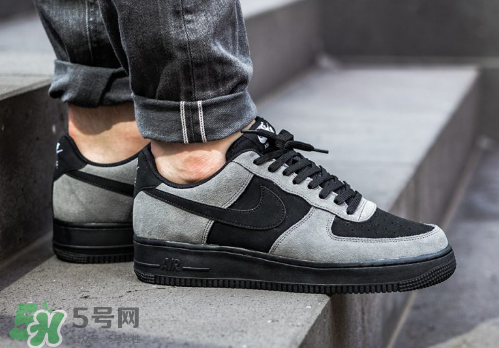 nike air force 1 low黑灰配色上腳怎么樣_好看嗎？