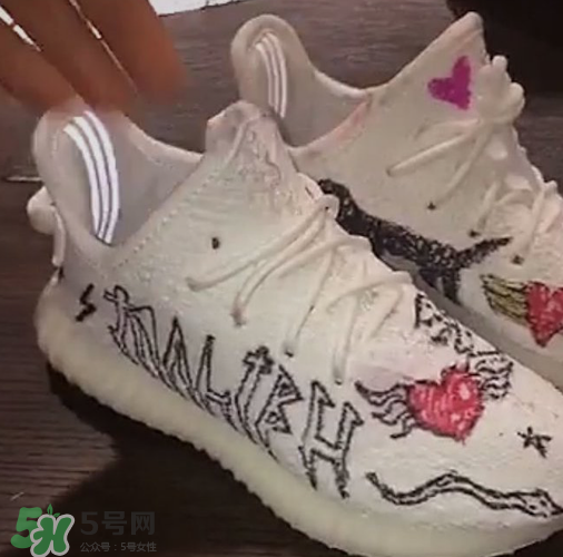 adidas yeezy 350 boost v2兒童定制版在哪買_怎么買？