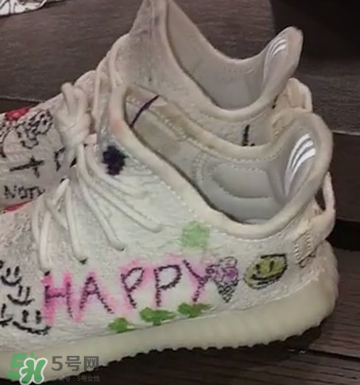 adidas yeezy 350 boost v2兒童定制版在哪買_怎么買？
