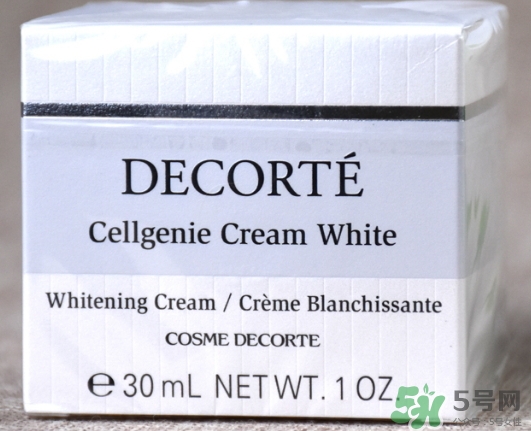 黛珂cellgenie white面霜怎么樣？黛珂cellgenie面霜怎么用