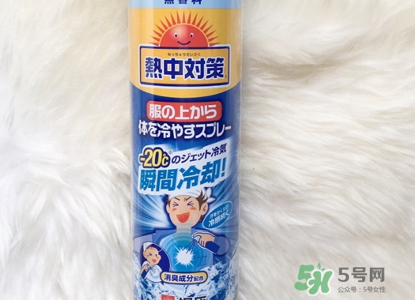 桐灰熱中對(duì)策衣物降溫噴霧怎么用？熱中對(duì)策噴霧使用方法