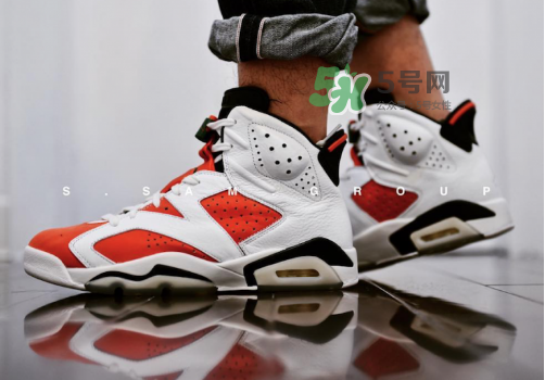 air jordan 6 gatorade配色上腳效果怎么樣？