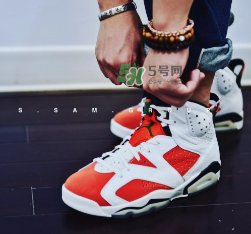 air jordan 6 gatorade配色上腳效果怎么樣？