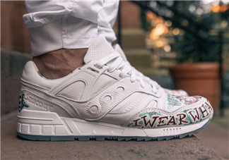 saucony與tblake聯(lián)名涂鴉小白鞋怎么買_在哪買？