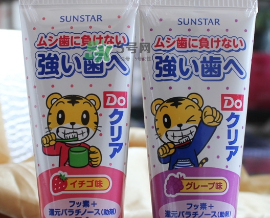 sunstar巧虎牙膏怎么樣？巧虎牙膏含氟嗎？
