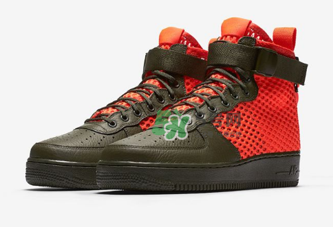 nike sf-af1 mid空軍一號(hào)網(wǎng)眼撞色款什么時(shí)候發(fā)售？