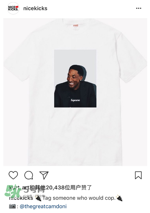 supreme皮蓬photo tee會發(fā)售嗎？supreme將推出皮蓬photo tee？