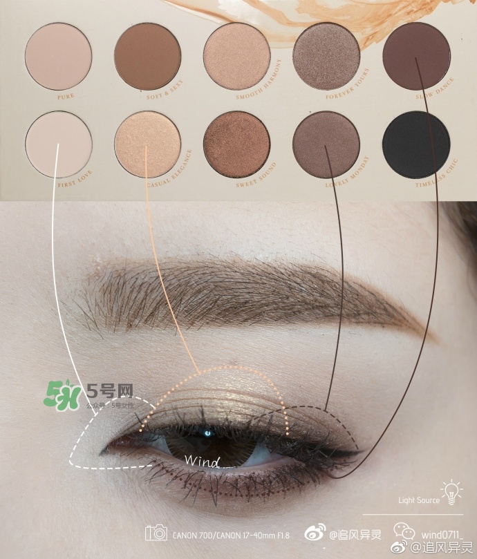 zoeva naturally yours眼影盤怎么畫？naturally yours教程