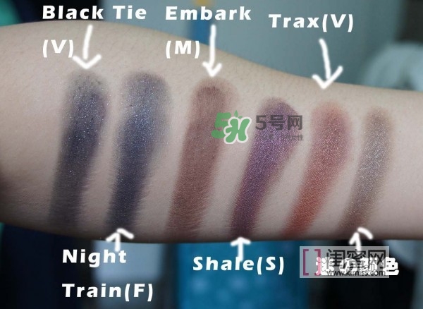 mac焦點(diǎn)小眼影色號試色 mac魅可焦點(diǎn)眼影試色圖