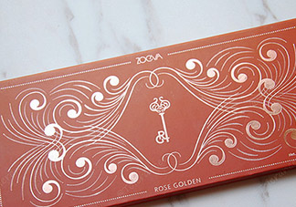 zoeva玫瑰金眼影盤怎么畫？zoeva rose golden畫法教程