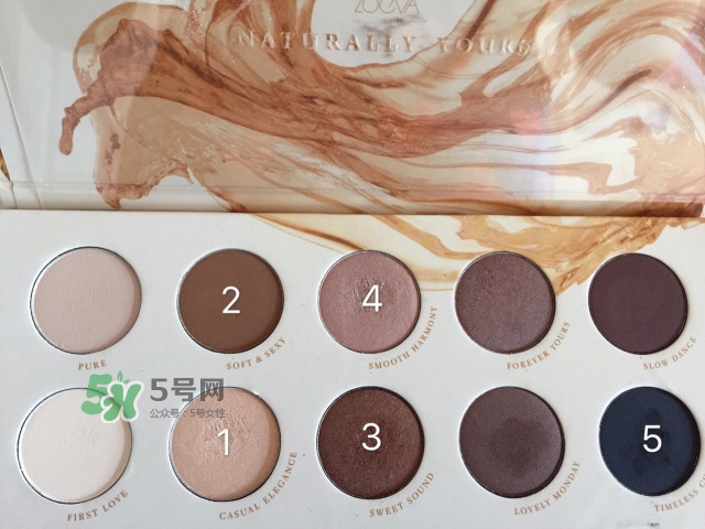 zoeva naturally yours眼影盤怎么畫？naturally yours教程