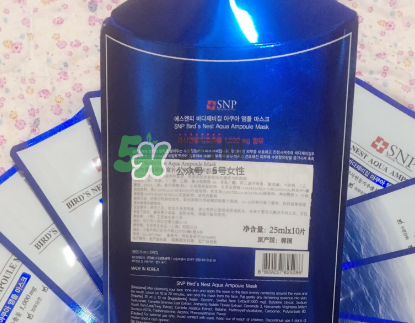 SNP燕窩面膜含酒精嗎？SNP燕窩面膜成分