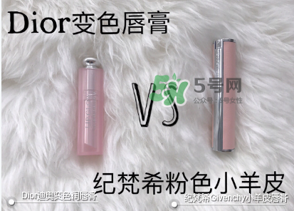 紀(jì)梵希變色唇膏和迪奧變色唇膏哪個(gè)好_怎么選？