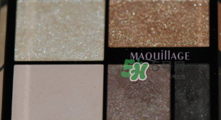 Maquillage心機(jī)眼影試色 Maquillage心機(jī)五色眼影怎么樣？