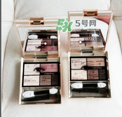 Maquillage心機(jī)眼影試色 Maquillage心機(jī)五色眼影怎么樣？