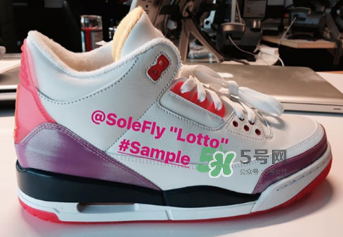 solefly與air jordan 3 lotto聯(lián)名火烈鳥球鞋在哪買？