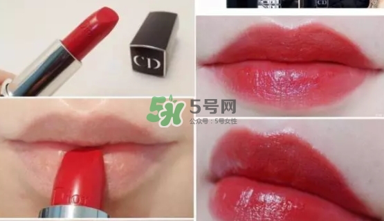 迪奧999迷你口紅多少錢？迪奧999中樣口紅專柜價格