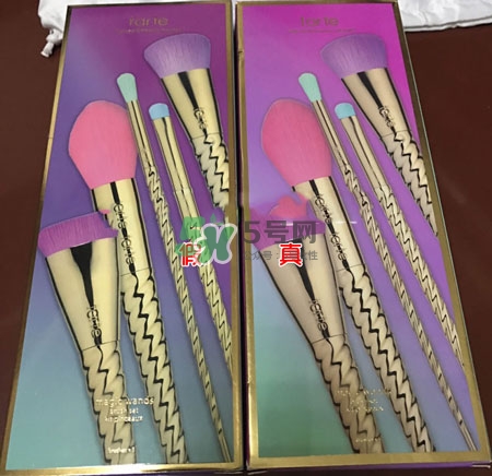 tarte獨(dú)角獸化妝刷真假辨別對比圖