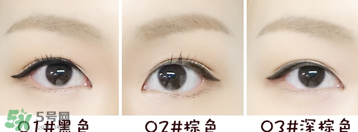 夢妝眼線膏怎么樣？夢妝眼線膏色號試色