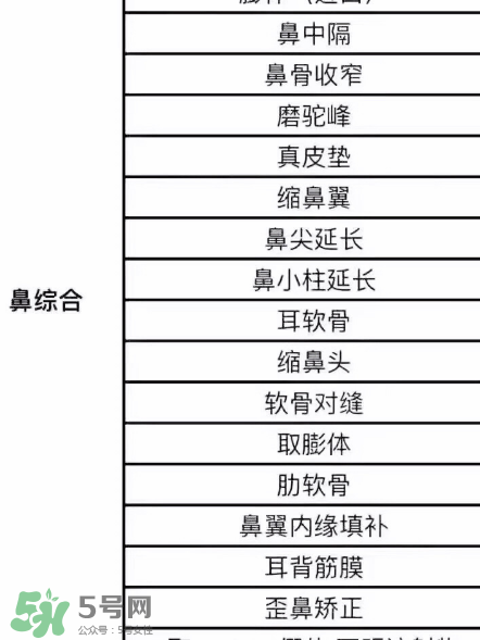 鼻綜合手術(shù)多少錢？鼻綜合整形價(jià)格