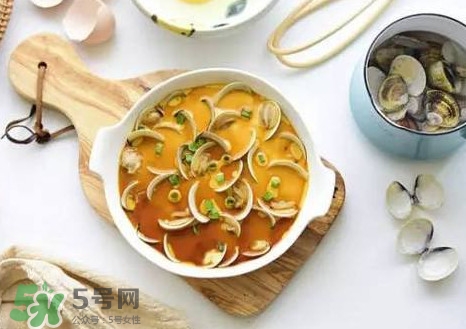 蛤蜊蒸蛋孕婦能吃嗎？蛤蜊蒸蛋寶寶能吃嗎