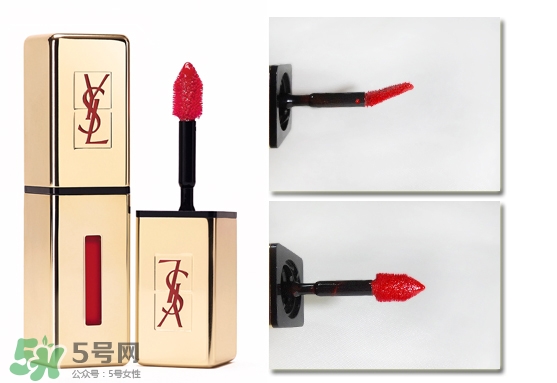 ysl純色唇釉色號(hào)_ysl純色唇釉試色圖
